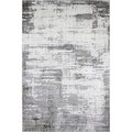 Bashian Bashian C190-IVGY-4X6-CA107 3 ft. 6 in. x 5 ft. 6 in. Carlyle Transitional Polypropylene & Polyester Power Loom Rectangle Area Rug; Ivory & Grey C190-IVGY-4X6-CA107